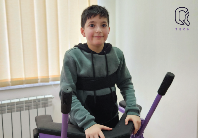 In Jermuk, children can already exercise on the kids' MetaGait device